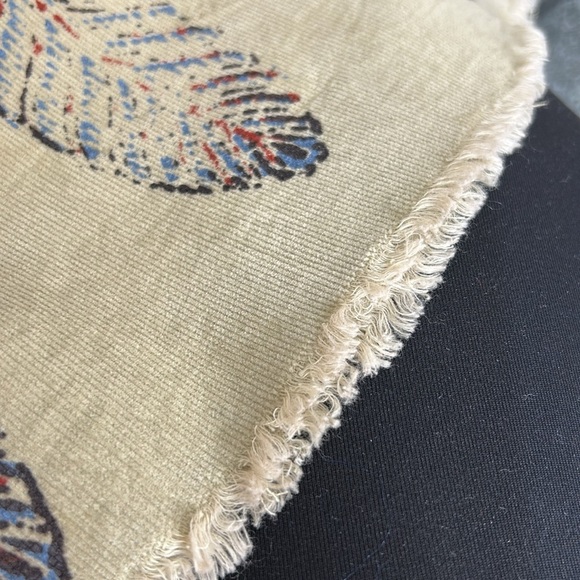 FREE PEOPLE New Delhi Border Paisley Print Flare Corduroy Jeans Size 28 - Picture 14 of 16